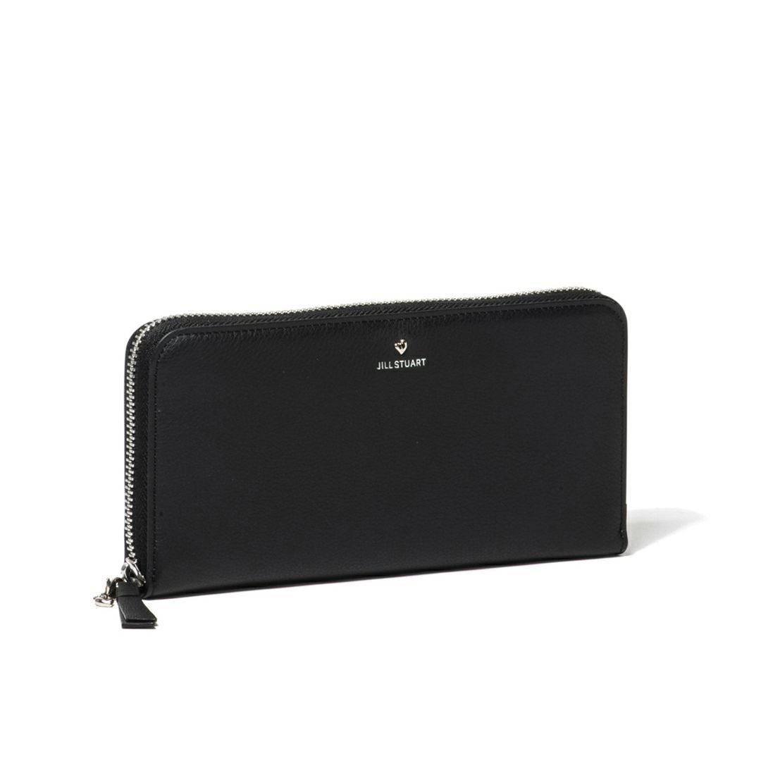 JILL STUART エンジェル ラウンドファスナー長財布 ブラック