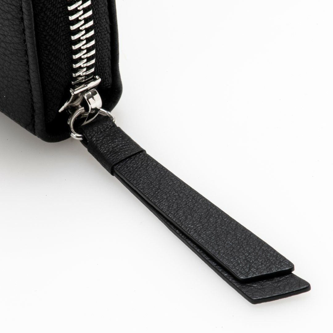 JILL STUART エンジェル ラウンドファスナー長財布 ブラック