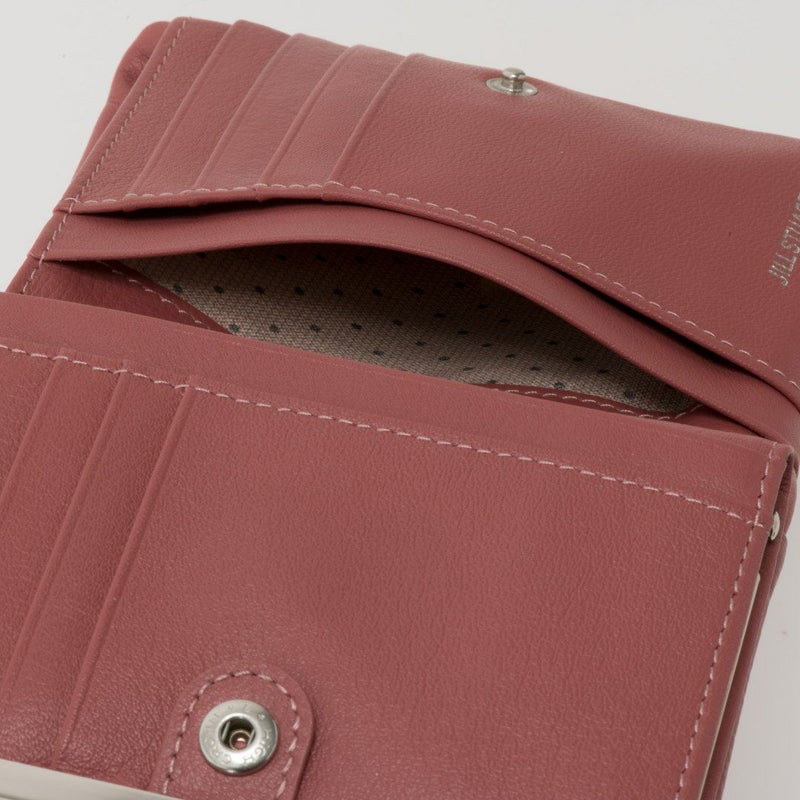 JILL STUART エンジェル 口金折り財布 ローズピンク