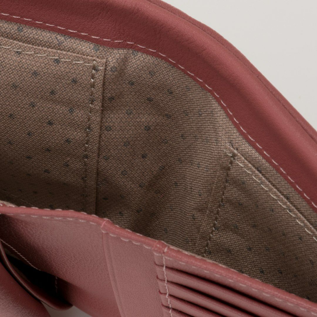 JILL STUART エンジェル 口金折り財布 ローズピンク