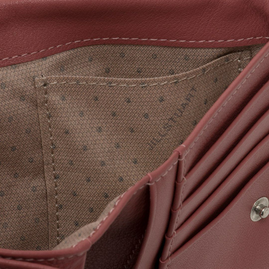 JILL STUART エンジェル 口金折り財布 ローズピンク