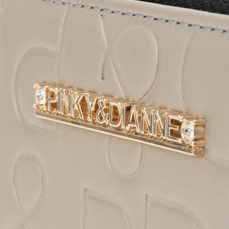 PINKY&DIANNE カヌレ L字ファスナー折り財布