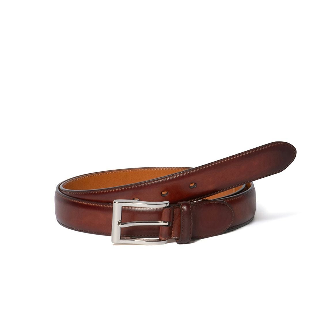 MAGNANNI 30mm ハンドペイントレザーベルト 商品｜THE BAGMANIA