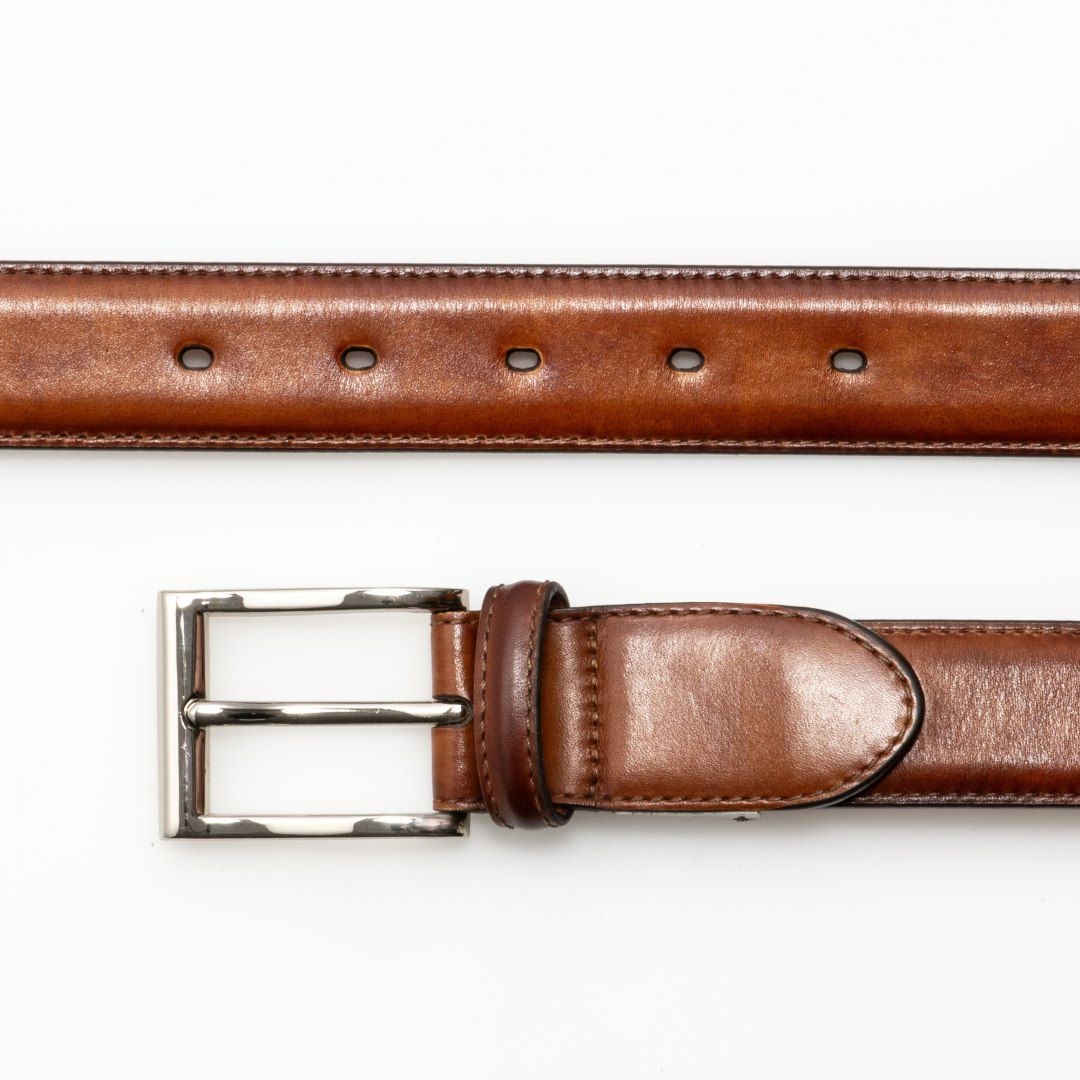 MAGNANNI 30mmハンドペイントレザーベルト【MGMB3000】