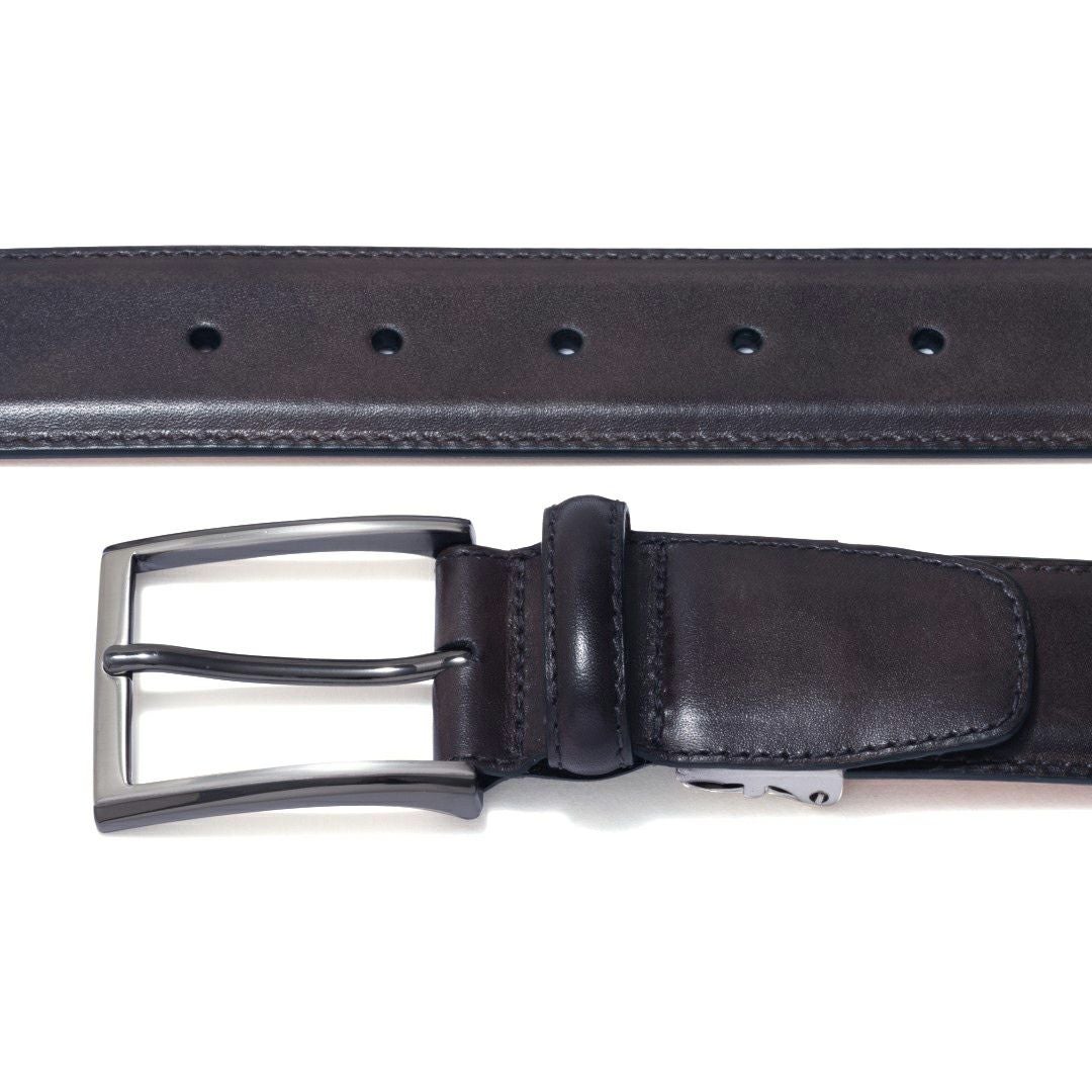 MAGNANNI 35mm ハンドペイントレザーベルト 商品｜THE BAGMANIA