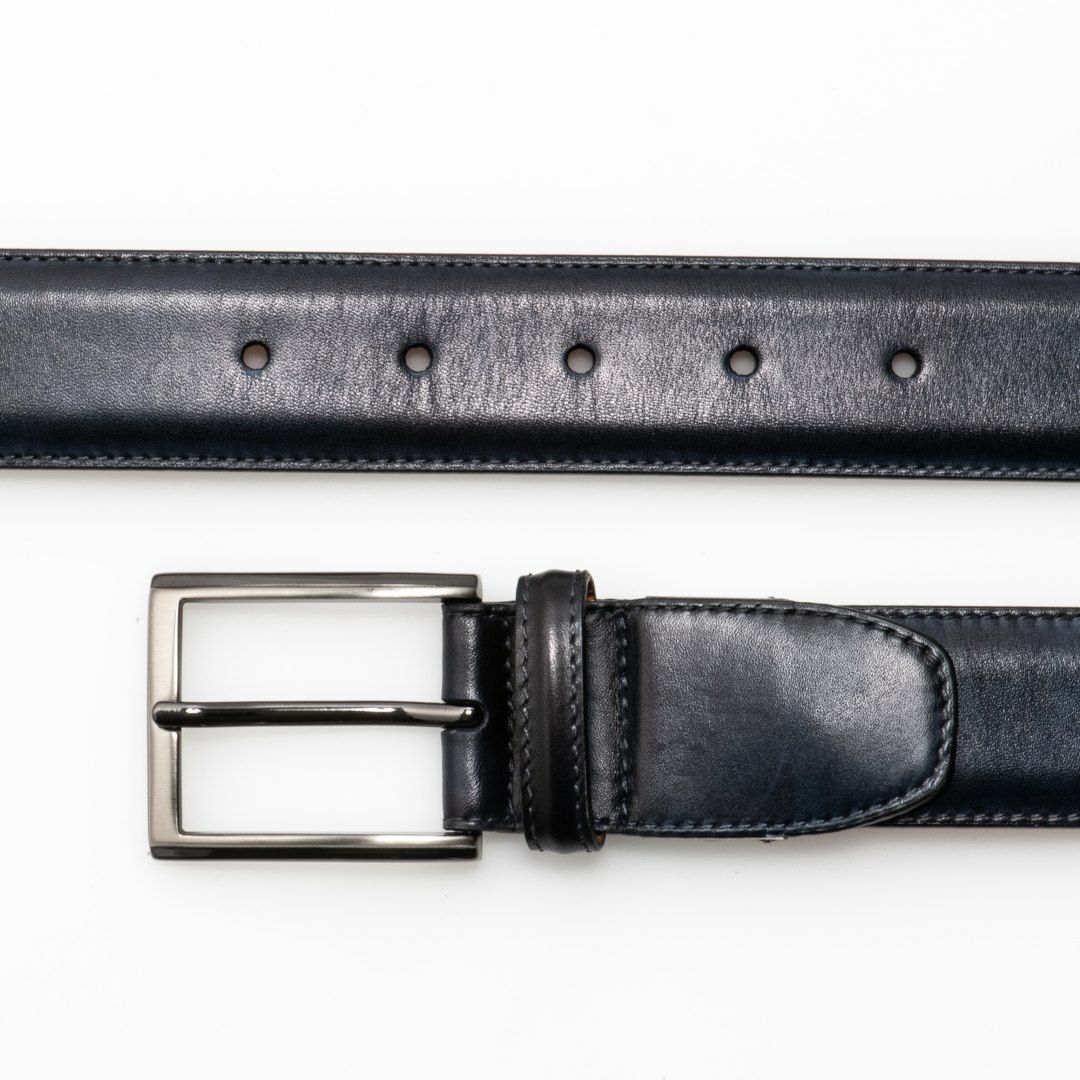 MAGNANNI 35mm ハンドペイントレザーベルト 商品｜THE BAGMANIA