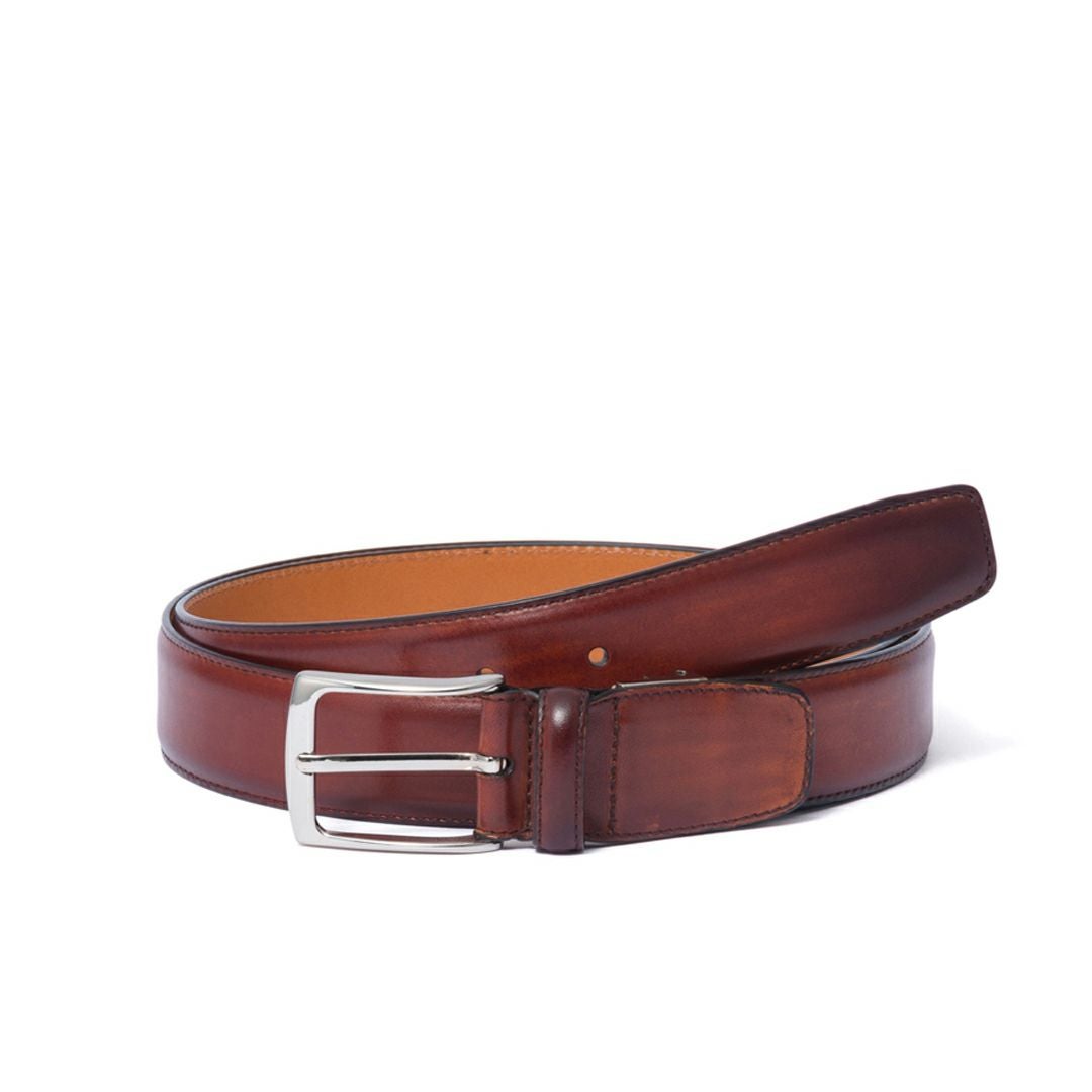 MAGNANNI 32mm ハンドペイントレザーベルト 商品｜THE BAGMANIA