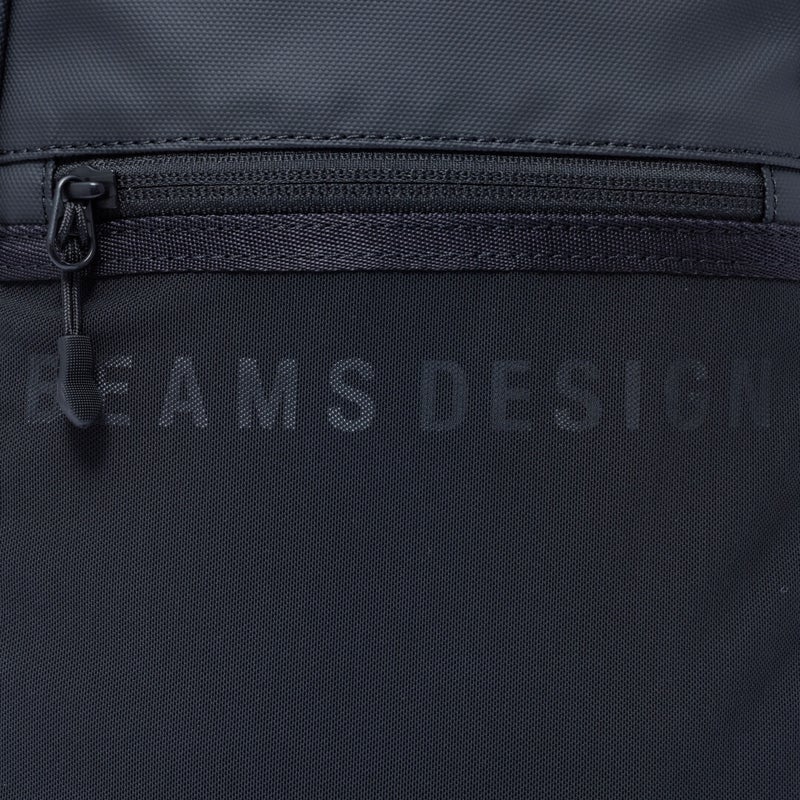 BEAMS DESIGNE LASTIC MESH ボディバッグ【BMMH0BS4】 ブラック