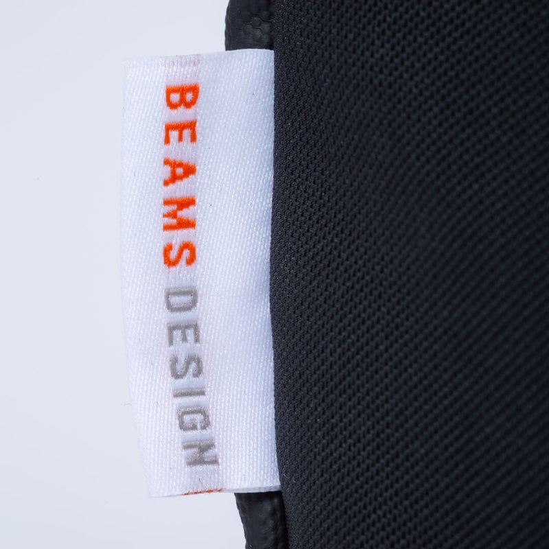 BEAMS DESIGNE LASTIC MESH ボディバッグ【BMMH0BS4】 ブラック