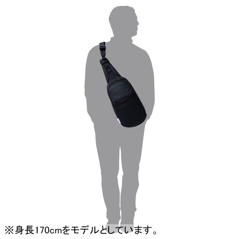 BEAMS DESIGNE LASTIC MESH ボディバッグ【BMMH0BS4】