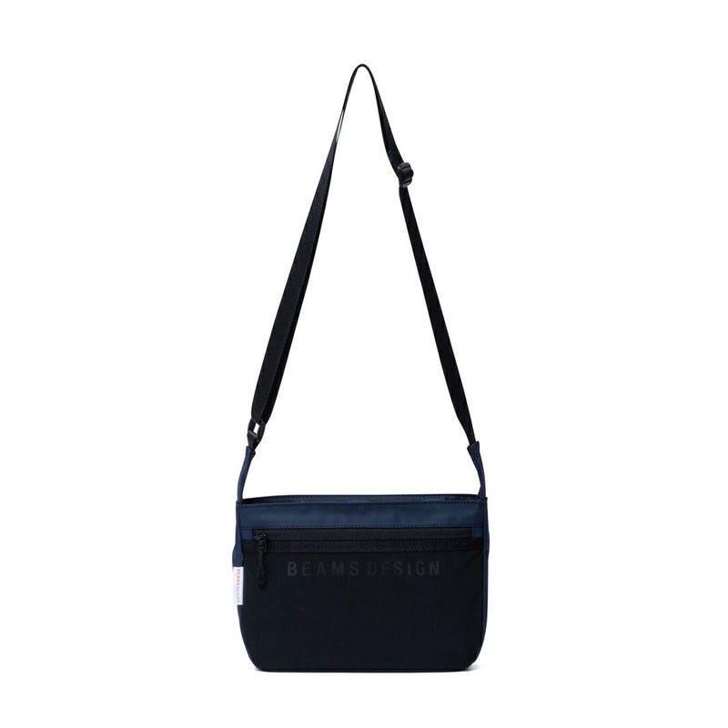 BEAMS DESIGN ELASTIC MESH ショルダーバッグ【BMMH0BS5】 ネイビー