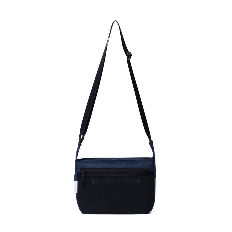BEAMS DESIGNE LASTIC MESH ショルダーバッグ【BMMH0BS5】 ネイビー