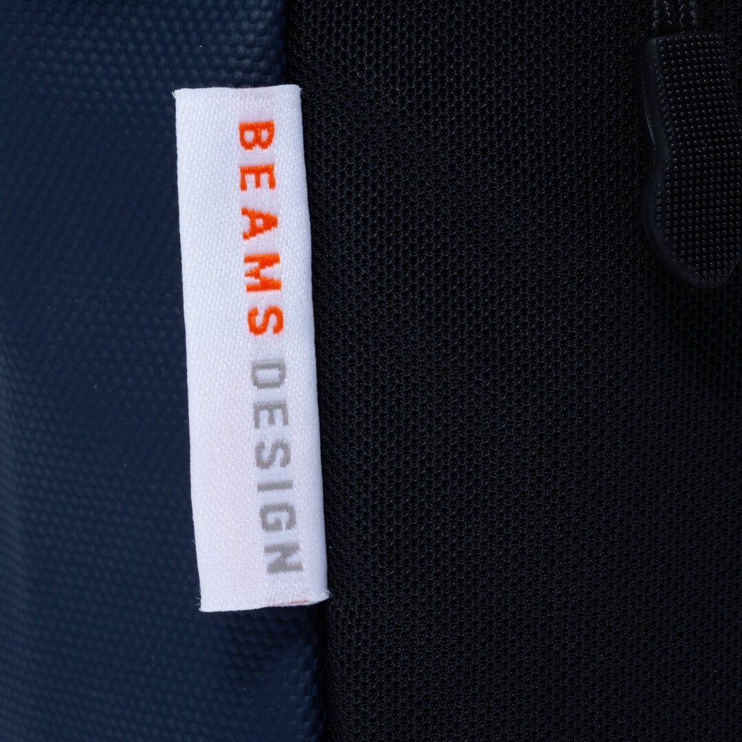 BEAMS DESIGNE LASTIC MESH ショルダーバッグ【BMMH0BS5】 ネイビー