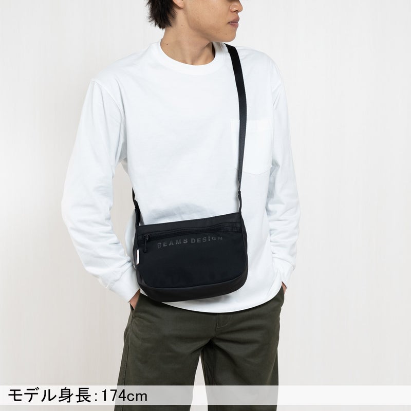 BEAMS DESIGNE LASTIC MESH ショルダーバッグ【BMMH0BS5】