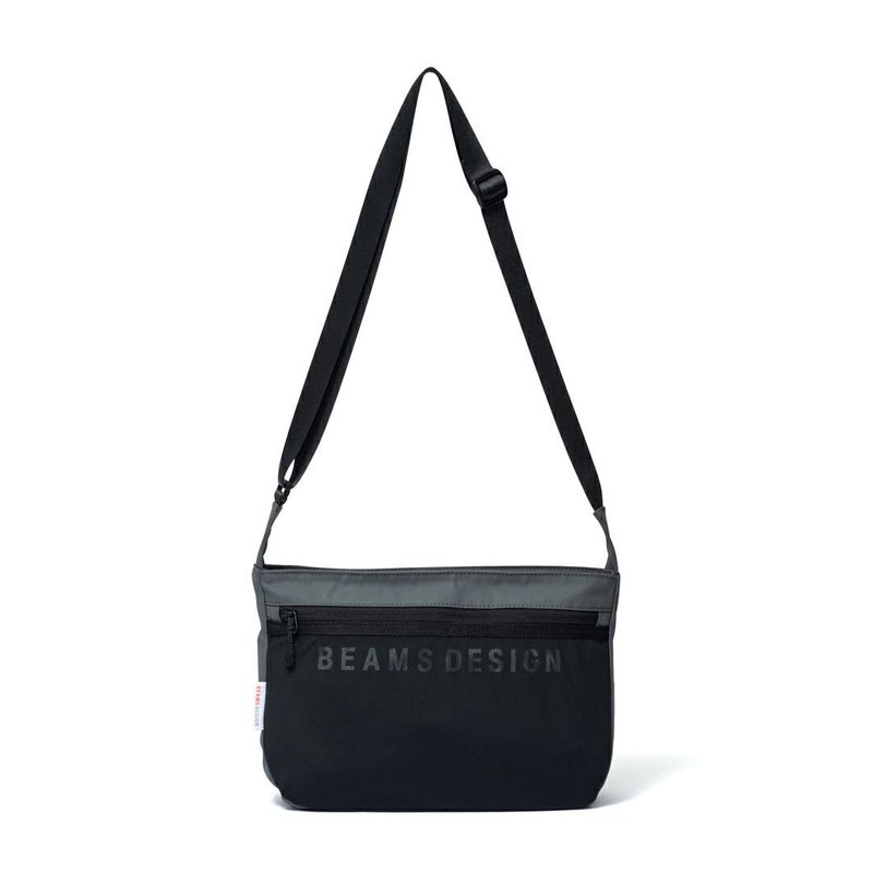 BEAMS DESIGNE LASTIC MESH ショルダーバッグ【BMMH0BS6】 グレー