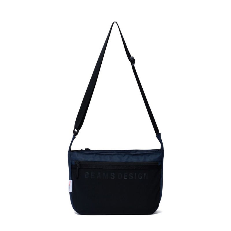 BEAMS DESIGNE LASTIC MESH ショルダーバッグ【BMMH0BS6】 ネイビー