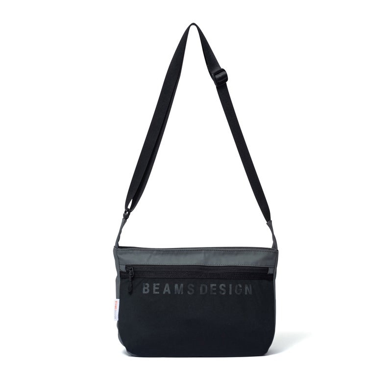 BEAMS DESIGNE LASTIC MESH ショルダーバッグ【BMMH0BS6】 グレー