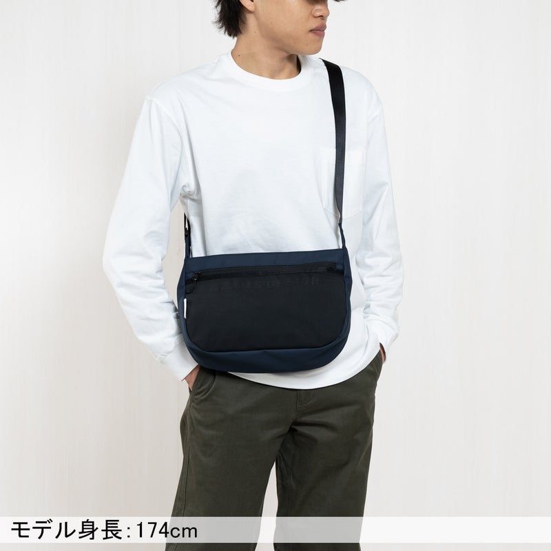 BEAMS DESIGNE LASTIC MESH ショルダーバッグ【BMMH0BS6】