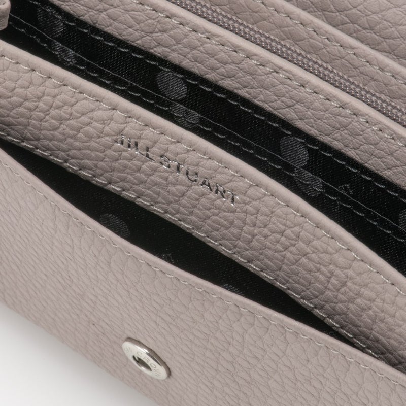 JILL STUART ルナティ 折り財布 グレー