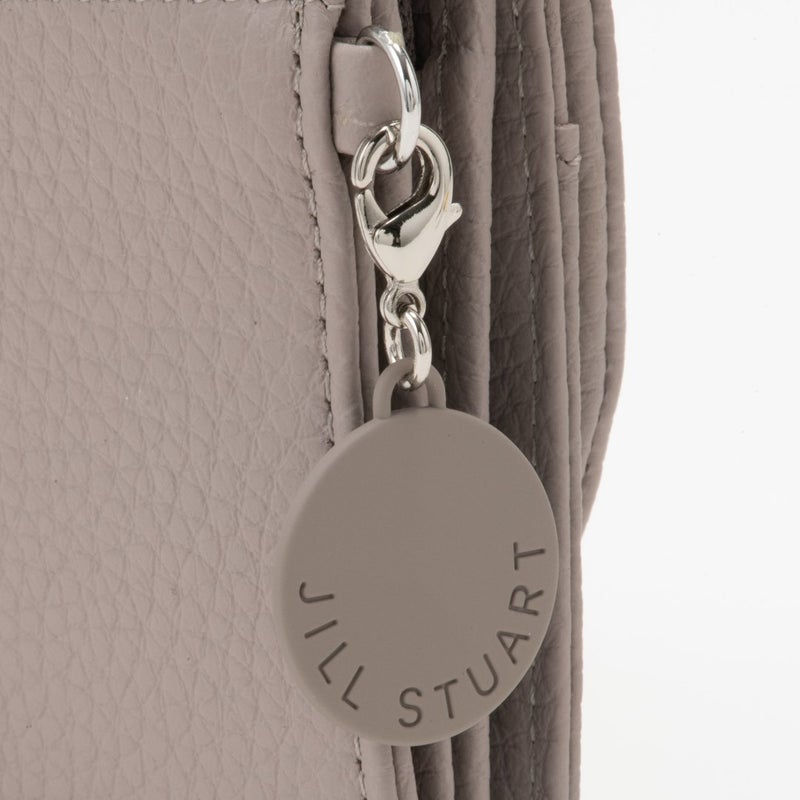 JILL STUART ルナティ 折り財布 グレー
