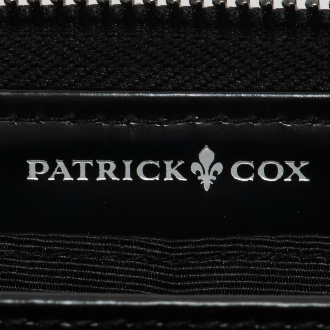 PATRICK COX KINGS EMBOSS LEATHER ラウンドファスナー長財布