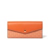 【steady.掲載】PATRICK COX カラフルカルテット 長財布 オレンジ
