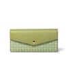 【steady.掲載】PATRICK COX カラフルカルテット 長財布 オリーブ