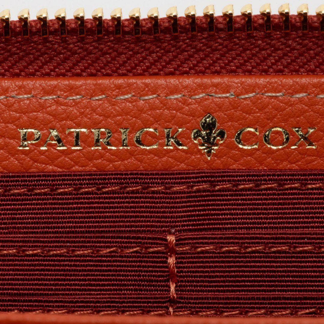 【steady.掲載】PATRICK COX カラフルカルテット ラウンドファスナー長財布