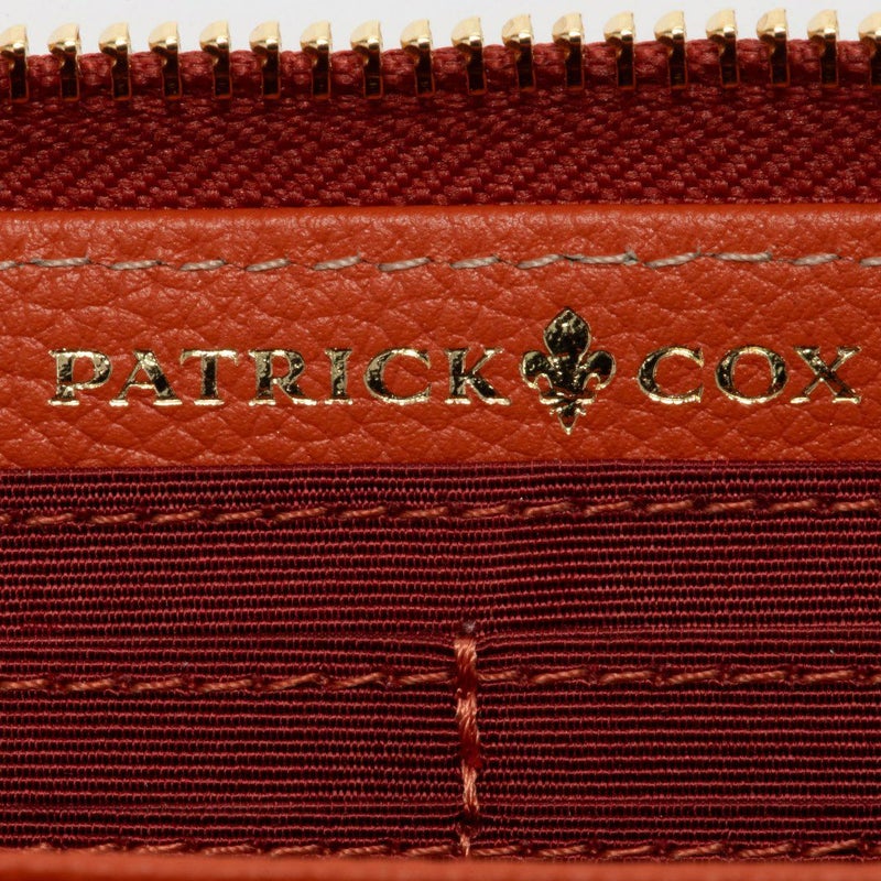 【steady.掲載】PATRICK COX カラフルカルテット ラウンドファスナー長財布