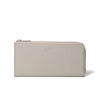 MARGARET HOWELL idea ダイン L字ファスナー長財布 ライトグレー