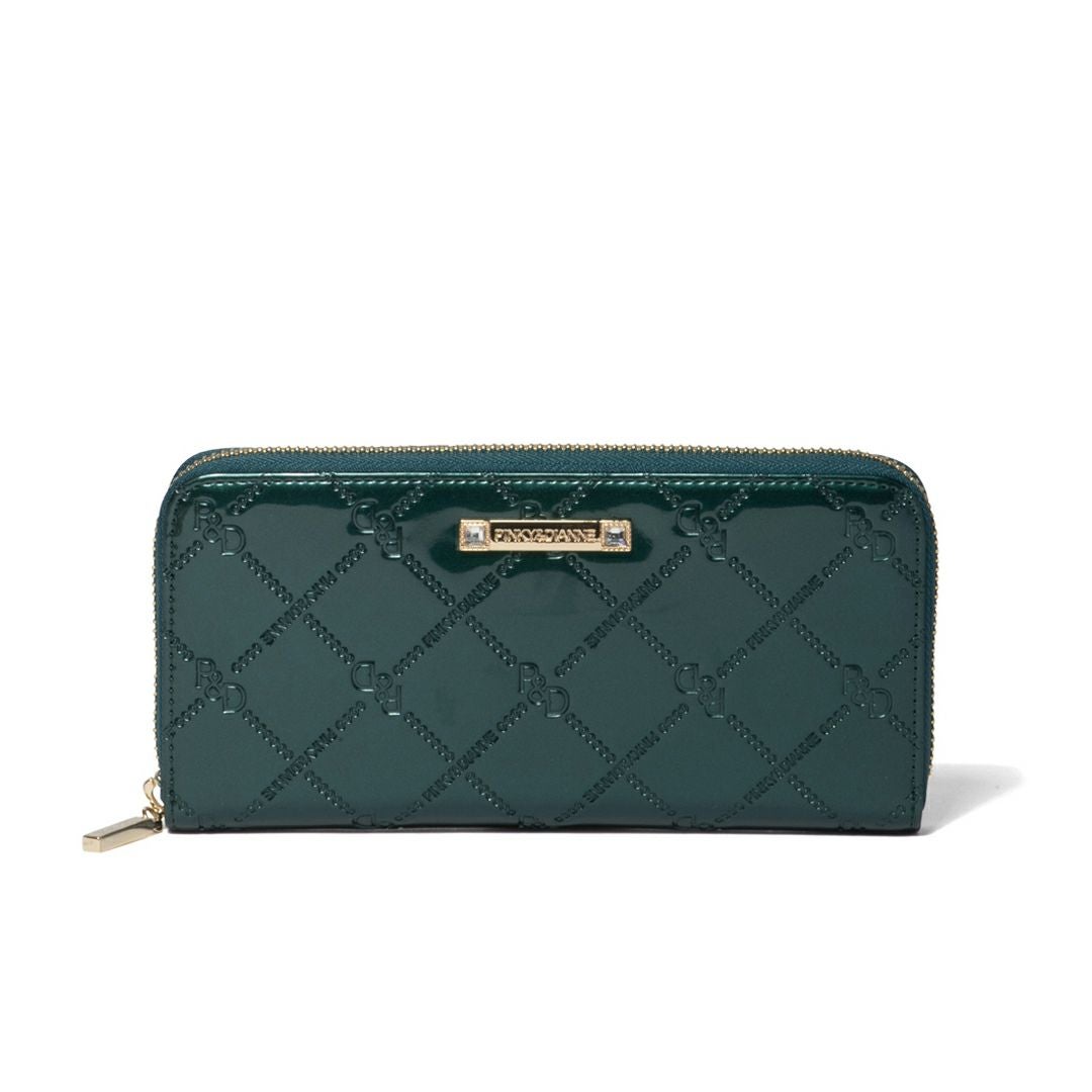 PINKY&DIANNE コモンエナメル ラウンドファスナー長財布 商品｜THE