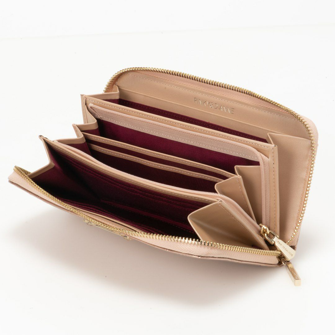 PINKY&DIANNE コモンエナメル ラウンドファスナー長財布 商品｜THE