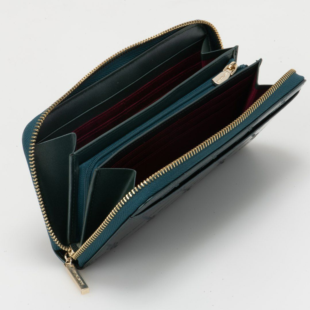 PINKY&DIANNE コモンエナメル ラウンドファスナー長財布 商品｜THE