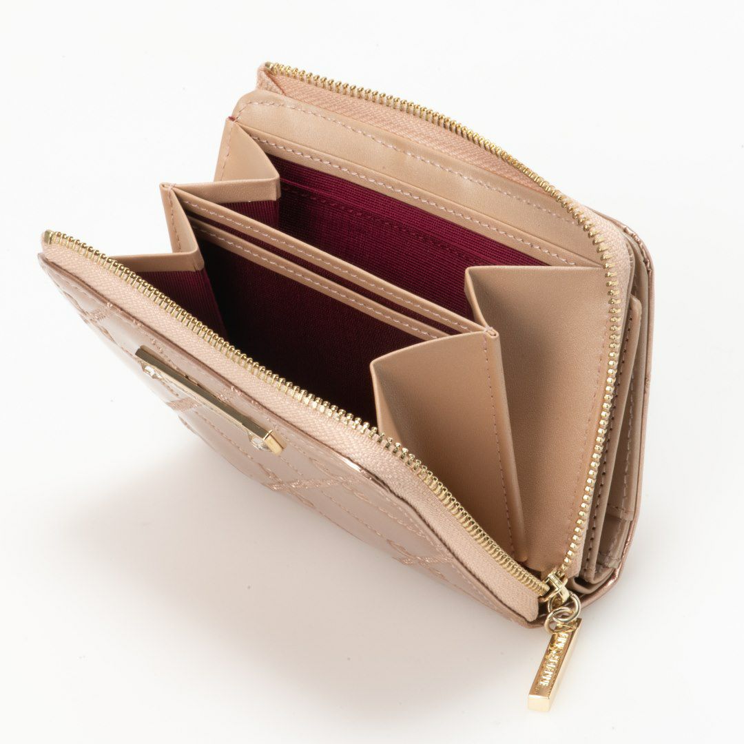 PINKY&DIANNE コモンエナメル L字ファスナー折り財布 商品｜THE BAGMANIA