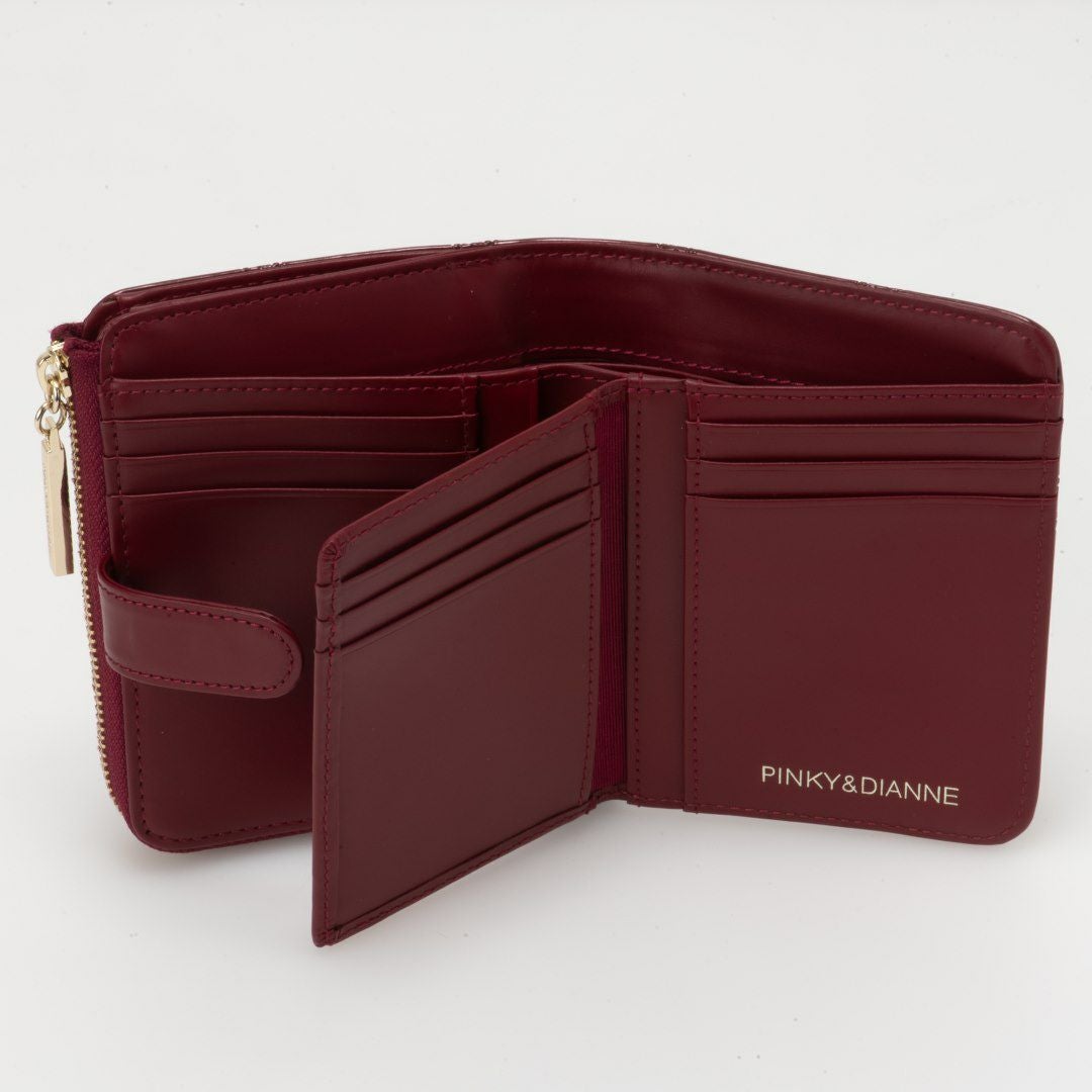 PINKY&DIANNE コモンエナメル L字ファスナー折り財布 商品｜THE BAGMANIA
