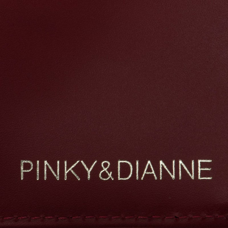 PINKY&DIANNE コモンエナメル L字ファスナー折り財布
