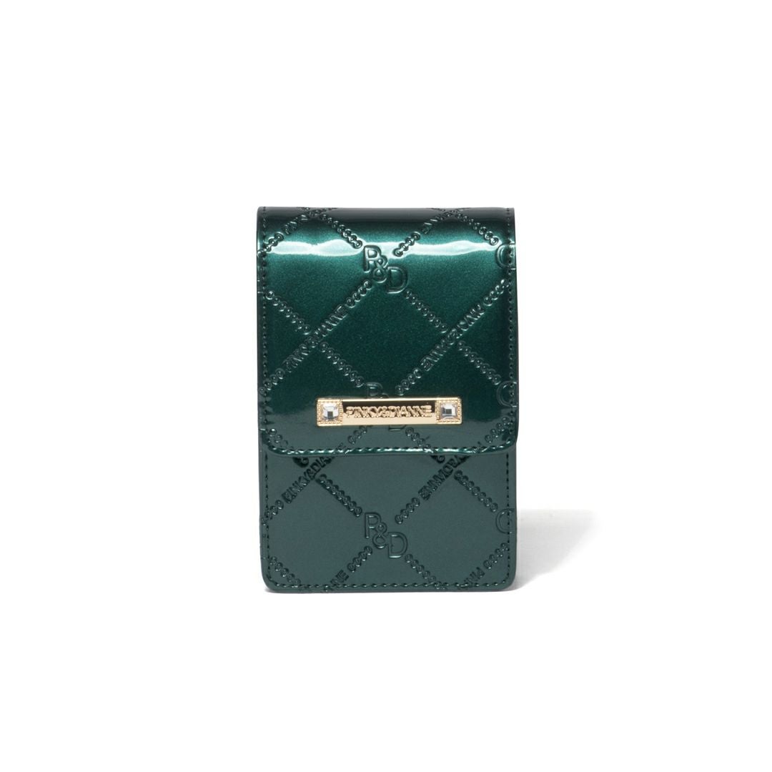PINKY&DIANNE コモンエナメル シガレットケース グリーン