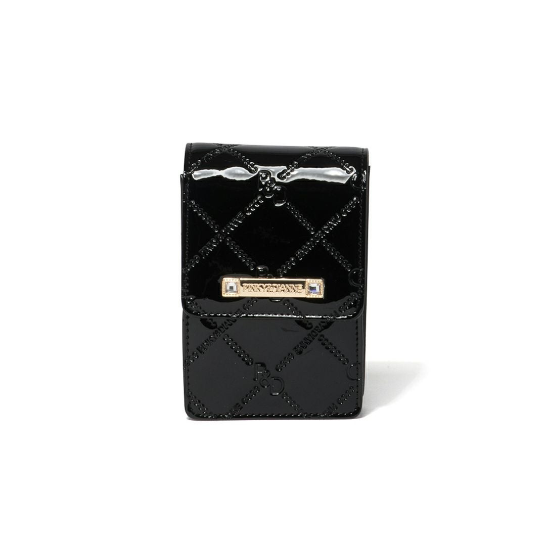 PINKY&DIANNE コモンエナメル シガレットケース ブラック