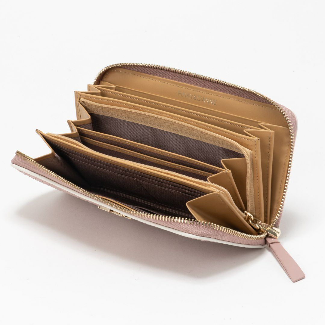 セール】PINKY&DIANNE インターセクト ラウンドファスナー長財布 商品