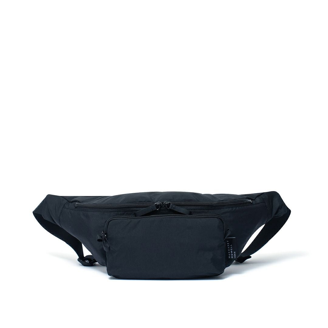 MARGARET HOWELL idea ヴィンテージライク ボディバッグ ブラック