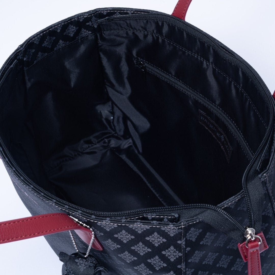 PATRICK COX カラーカルテット2 トート レッド