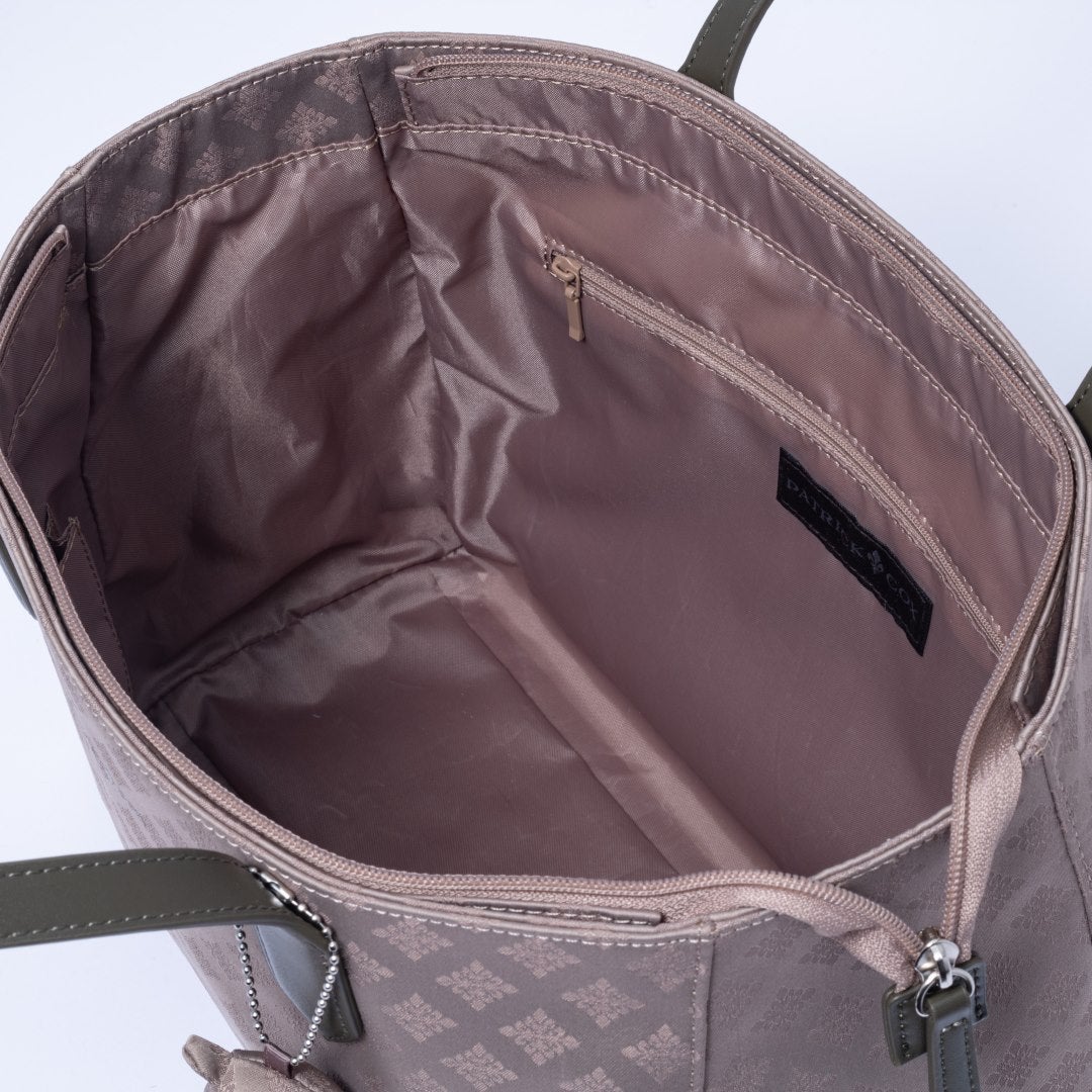 PATRICK COX カラーカルテット2 トート カーキ