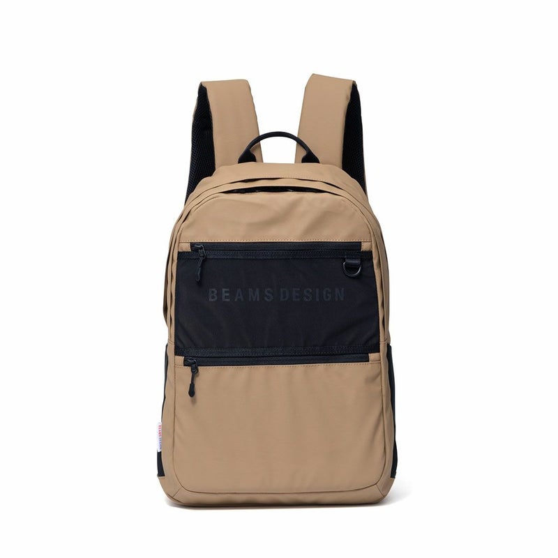 BEAMS DESIGN ELASTIC MESH バックパック【BMMH0BR6】 サンドベージュ