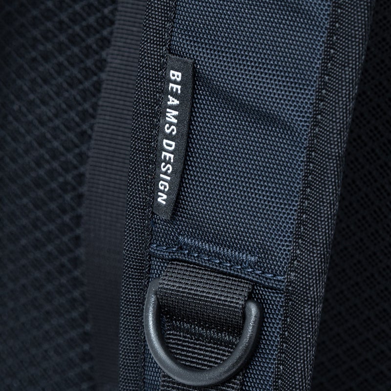 BEAMS DESIGN ABILITY バックパック(M)【BMMH4CR2】 ネイビー
