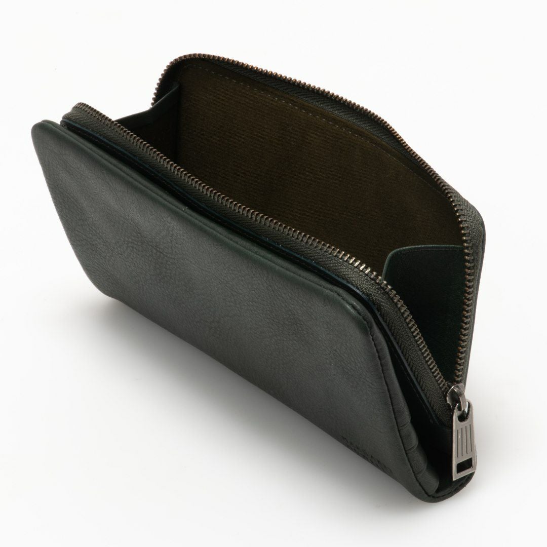 MARGARET HOWELL idea フレンチシーム ラウンドファスナー長財布 商品