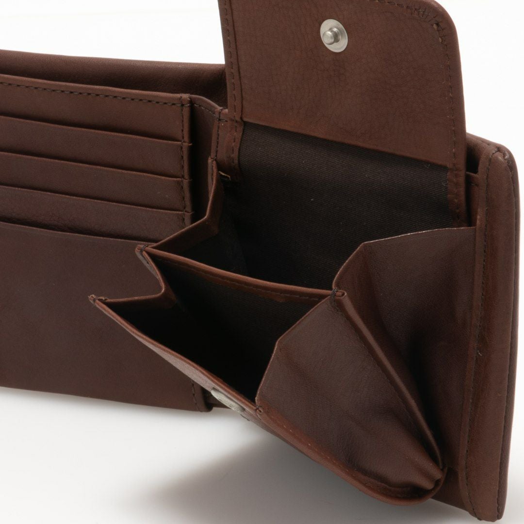 MARGARET HOWELL idea フレンチシーム 小銭入れ付き折り財布 商品｜THE