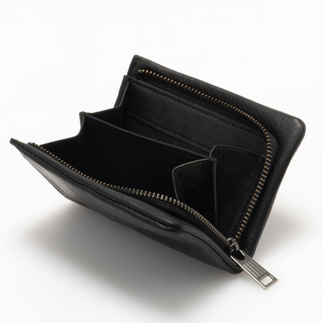 MARGARET HOWELL idea フレンチシーム L字ファスナー小銭入れ 商品 MARGARET HOWELL idea フレンチシーム L字ファスナー小銭入れ 商品