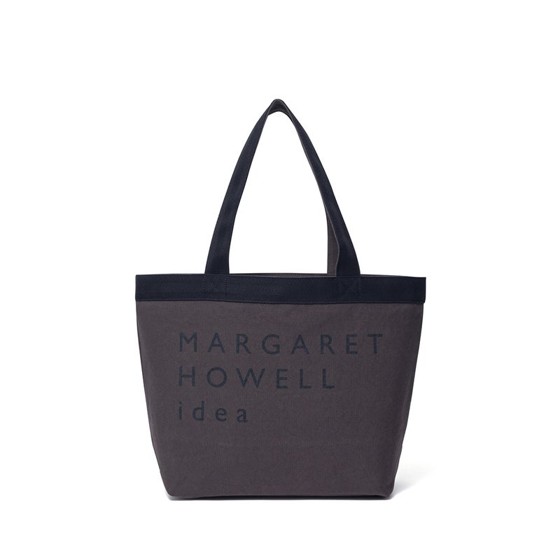 MARGARET HOWELL idea ビッグロゴ トートバッグ ダークブラウン