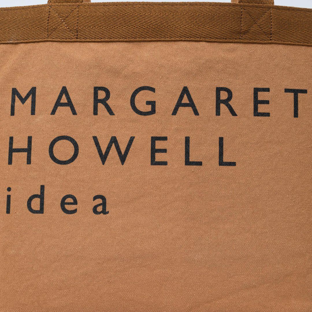 マーガレットハウエルアイディア　オレンジ トートバッグ　新品タグ付き MARGARET HOWELL idea（マーガレット・ハウエルアイデア）の「MARGARET