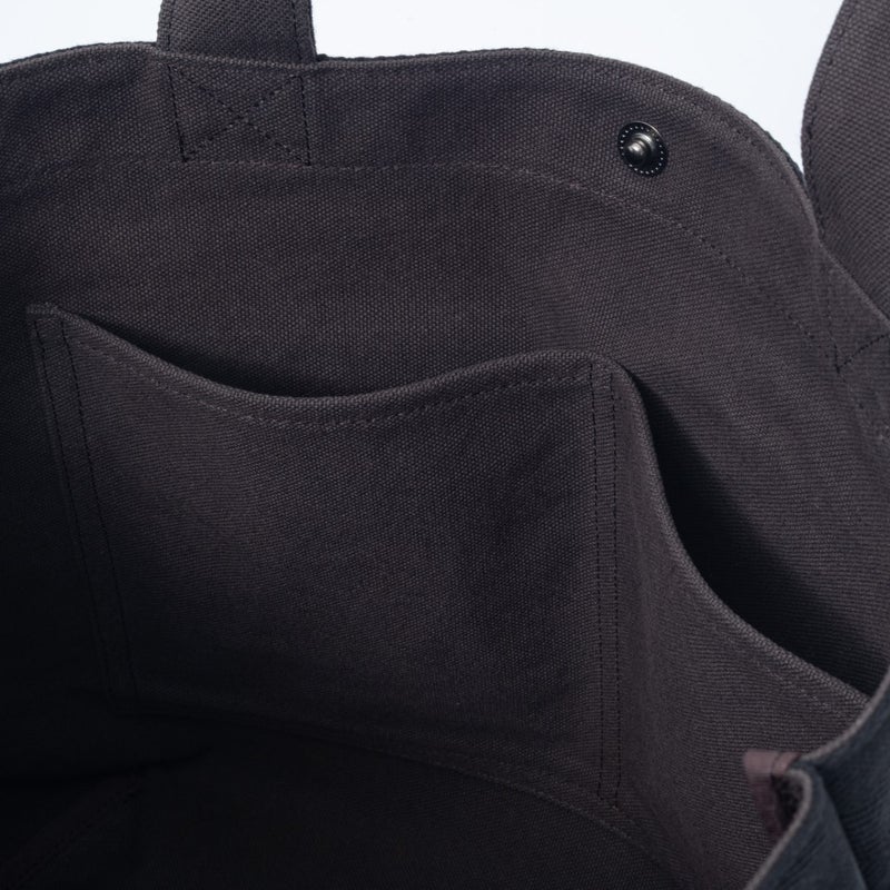 MARGARET HOWELL idea ビッグロゴ トートバッグ ダークブラウン